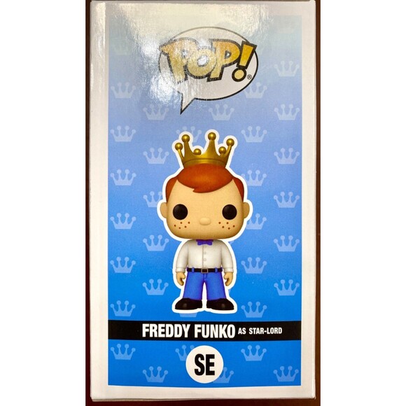 FUNKO POP! FREDDY FUNKO as STAR-LORD Fundays + Protector - Picture 4 of 6